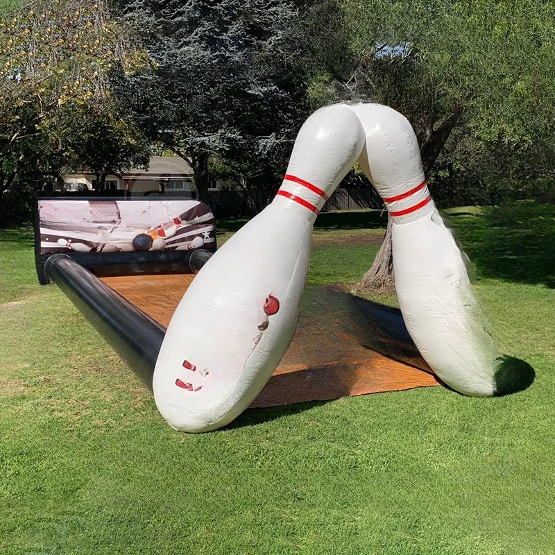 Large Inflatable Bowling Playground Outdoor Leisure Ball Competitive Inflatable Facilities Commercial Large Model