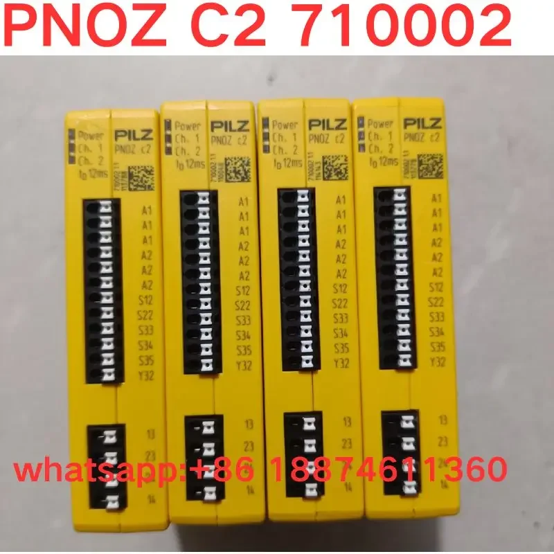 

Second-hand test OK 710002 PNOZ C2 24VDC safety switch relay