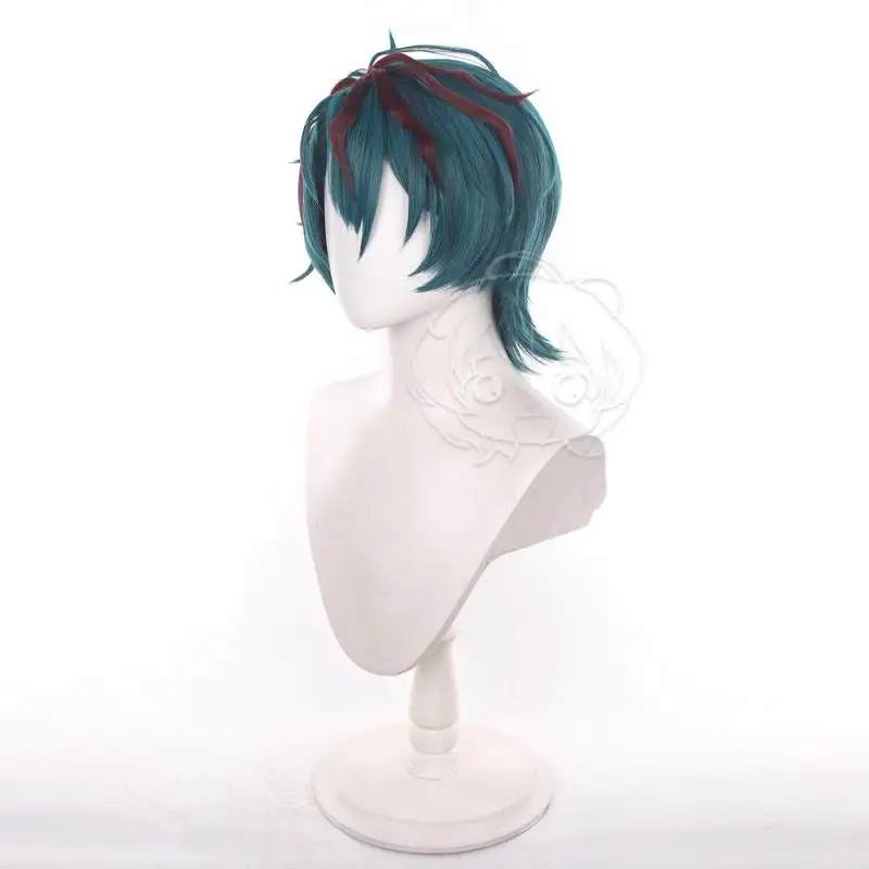 Arknights: Endfield Camille Cosplay-Perücken, Cosplay-Kostüme, Kopfbedeckung, 30 cm lange, simulierende Kopfhaut, dicke, gemischte, langhaarige Perücken – Detail 4