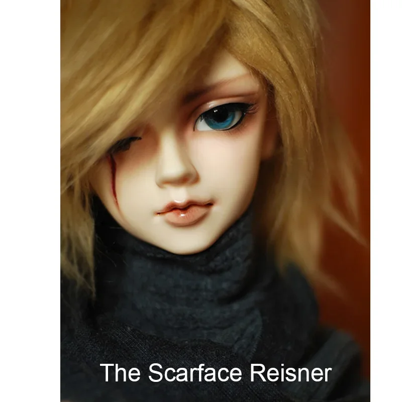 Sca rface Reisner  1/3 BJD SD Dolls Resin Body Model Girls High Quality Toys For Girls Birthday Xmas Best Gifts