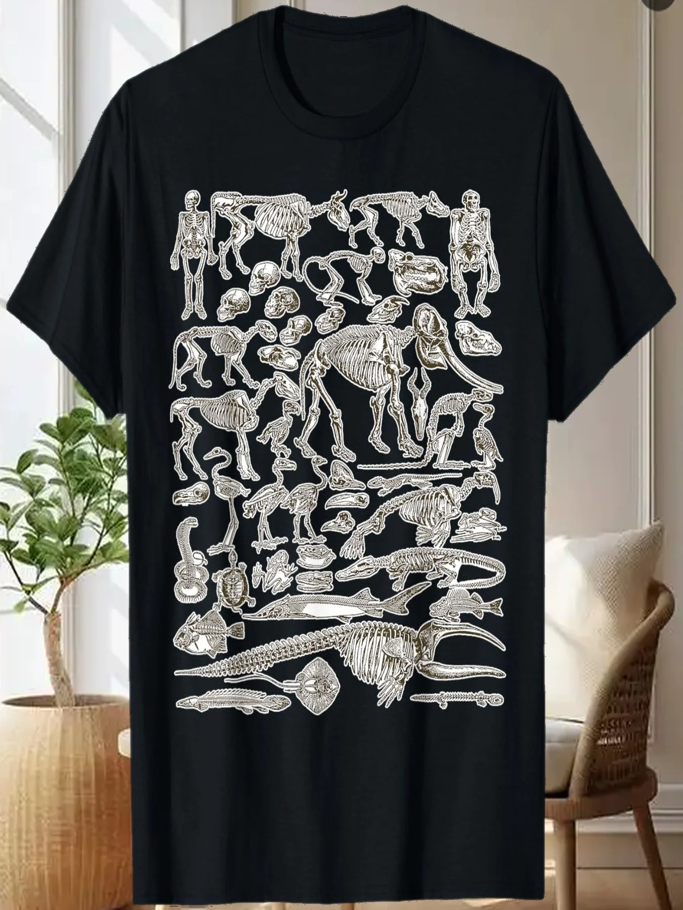 

Zoology T-Shirt Animal Skeletons | Natural History | Science T-Shirt
