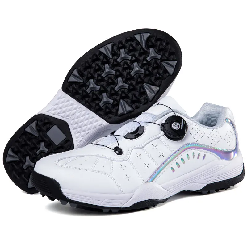 Chaussures d'entraînement de golf coordonnantes unisexes, baskets de golf professionnelles, chaussures de sport décontractées en plein air, hommes et femmes, grande taille 36-46, enge