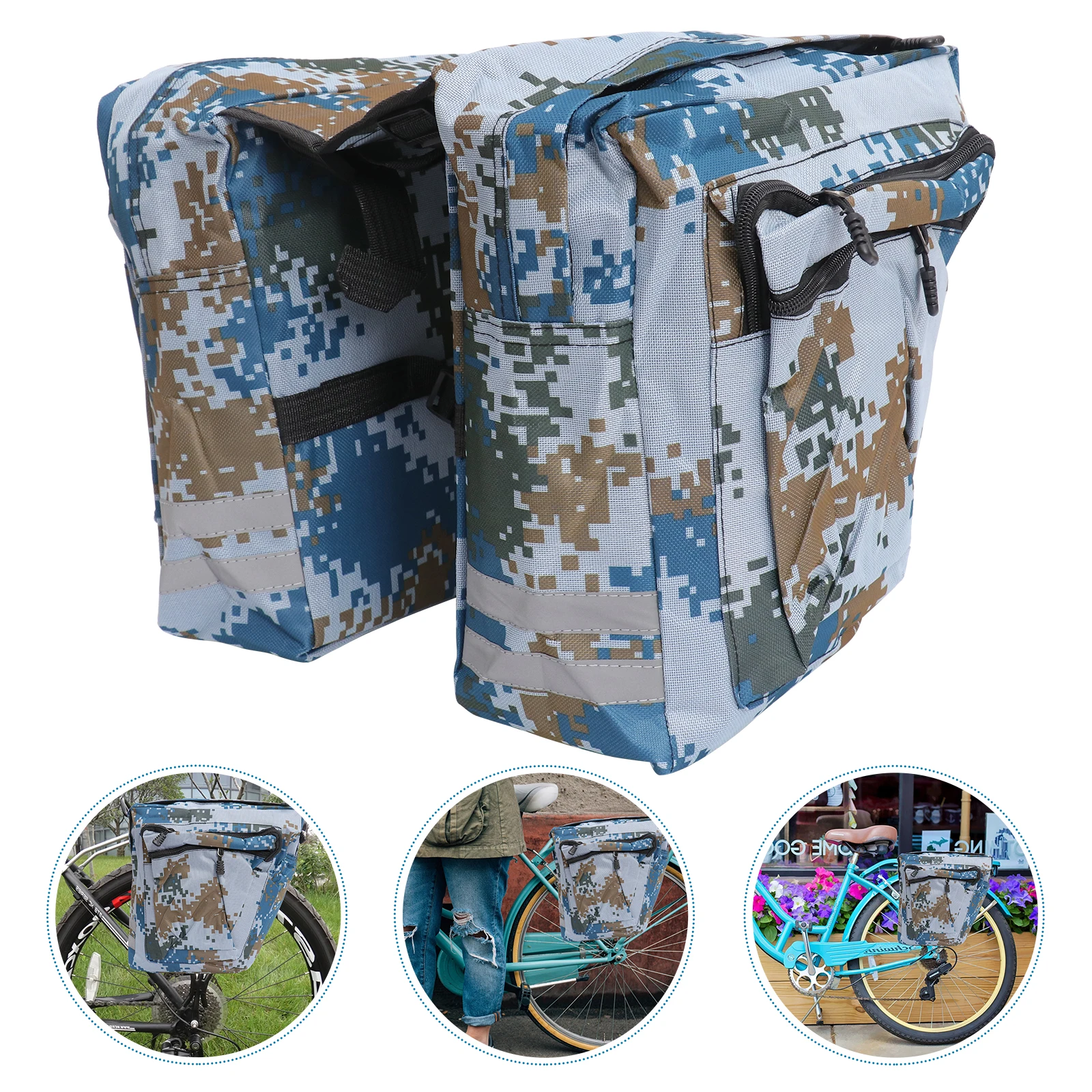 

camo rear seat bag camo rear bag trunk bag saddle bag