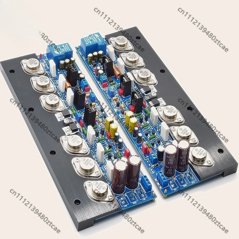 2 Channel Class AB Amplifier Board 300W*2 High Power HiFi Audio Amp for DIY Audio System
