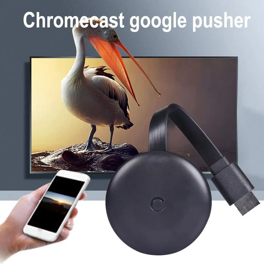 WiFi Display Dongle TV Stick, Miracast Compatível com 1080P, Display de TV para IOS, Android Chrome, Google Home, Novo