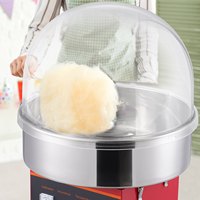 VEVOR Electric Cotton Candy Machine,1000W Candy Floss Maker,Commercial Cotton Candy Machine with Cover,for Home Kids Birthday