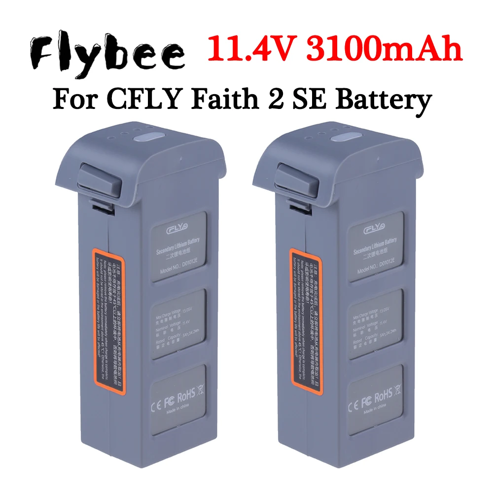 

11.4V 3000mAh Lipo Battery For C-FLY Faith 2 SE RC Quadcopter Parts for Faith2 SE RC Drone Spare Battery Accessories