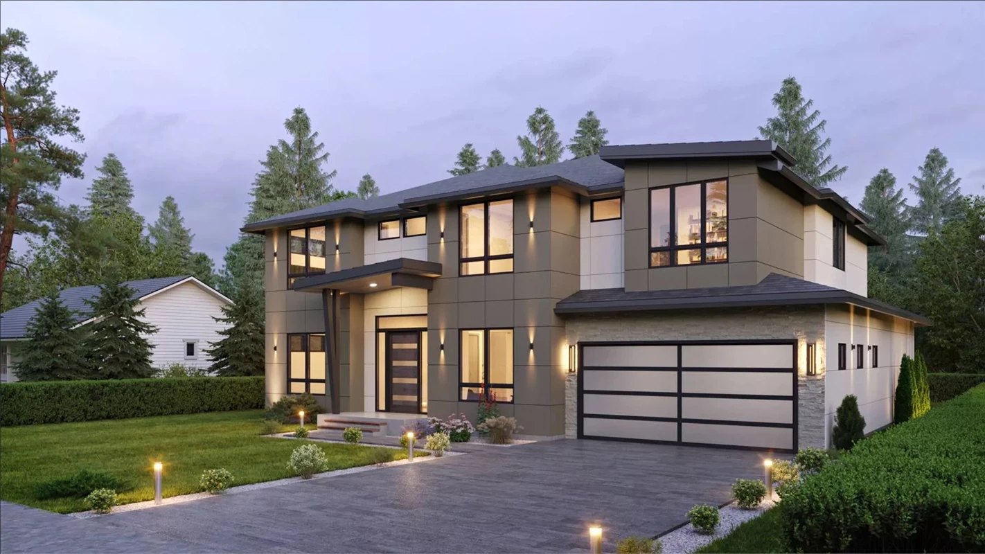 Luxury Modern 5-Bedroom Steel Structure Prefab Villa with Pool for Hotels & Resorts