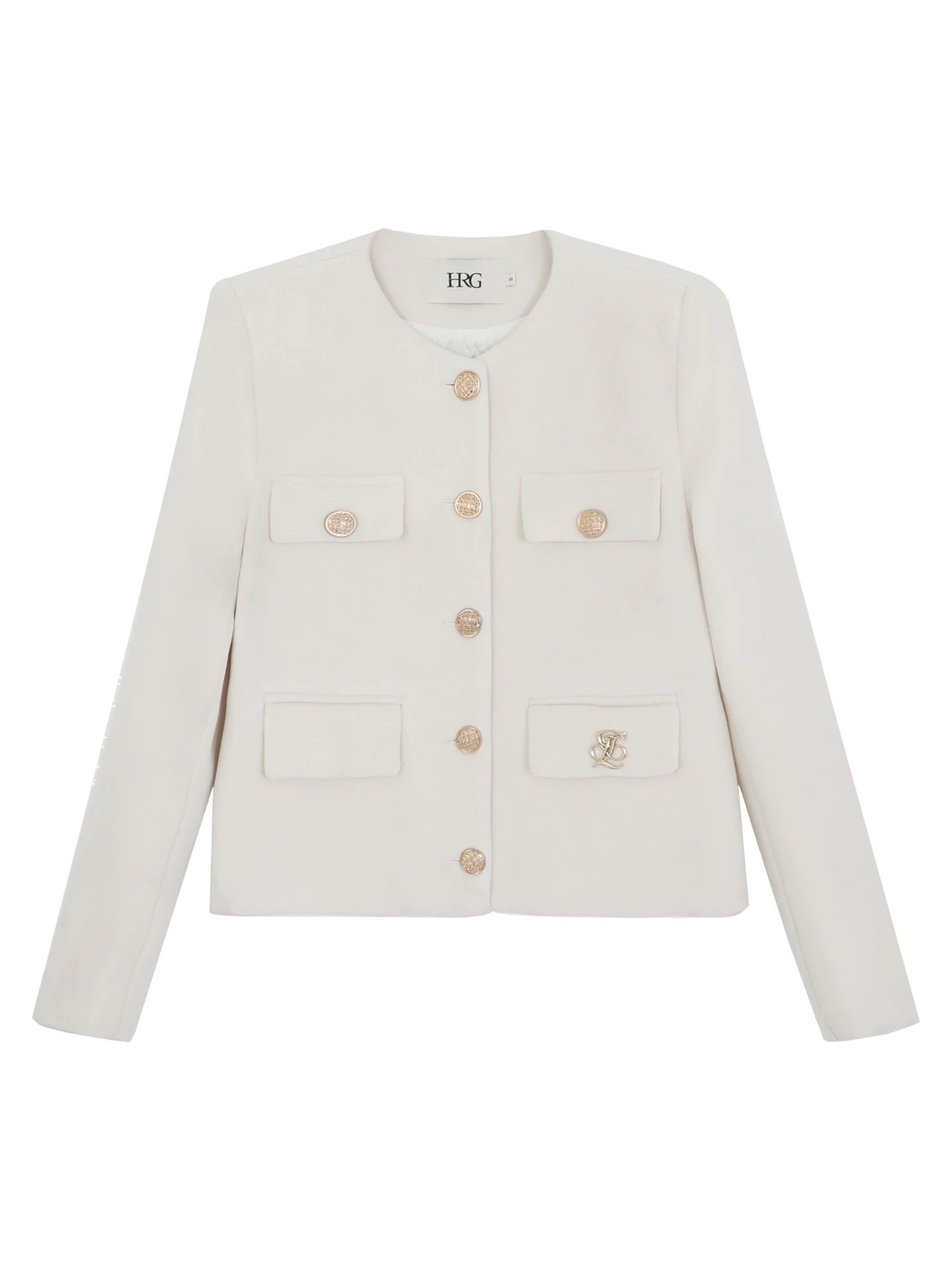 

Red Celebri Woolen Coat Women's ort Sle 2025 New White Woolen Outerwear Faionable Small Size Commute Polyester Blend