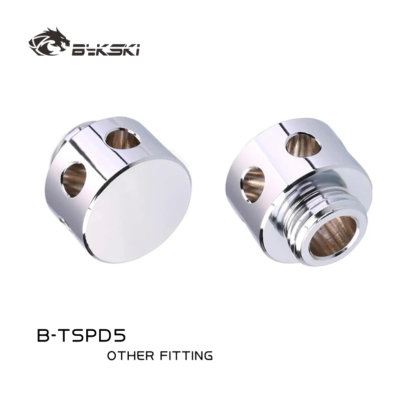 

Буферные фитинги потока Bykski B-TSPD5, делитель потока, элиминатор пузырей, встроенный спойлер в резервуаре/баке водяного охлаждения