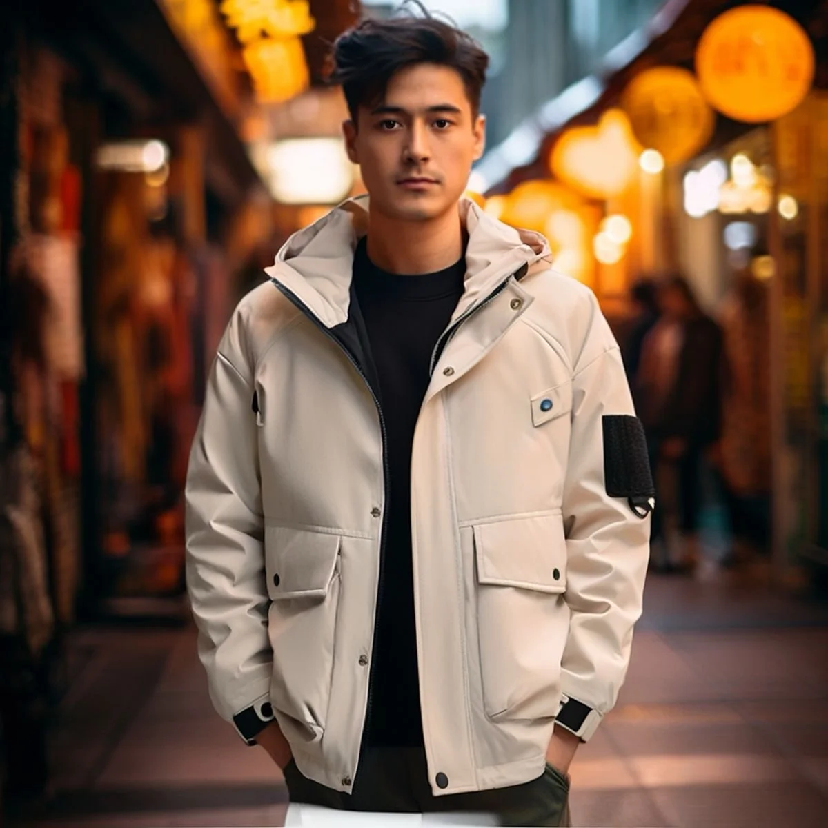 

COMXZ 2025 мужские куртки модные приключенческие путешествия джоггер ветрозащитная водонепроницаемая рабочая одежда с капюшоном куртка весенняя повседневная куртка для рыбалки нахлыстом