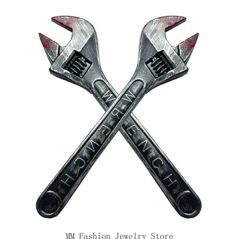 D0UB Cosplay Costume Halloween Realistica Chiave Insanguinata/Piedi Porco Oggetti Scena per Case Stregate Decorazioni