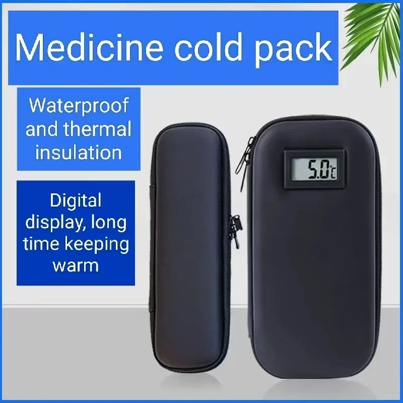 Diabetic People Portable Insulin Refrigerator Box Travel Outdoor Small Refrigerated Drug Insulation Bag Lilly Huma lancing Pen