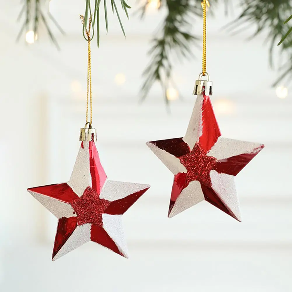 Donut-shaped Christmas Decoration Exquisite Mushroom Donut Santa Claus Shape Xmas Tree Hanging Ornament Festive for Christmas