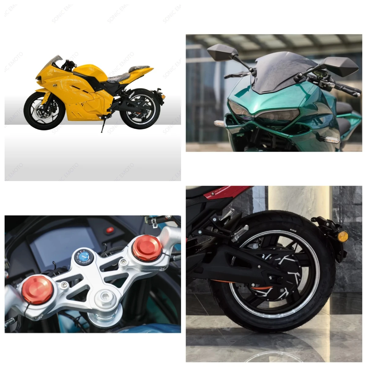 

luyuan 2 Wheel Wheel Motor Adults Electric Motorcycle with 3kw-10kw Large Power for Adults