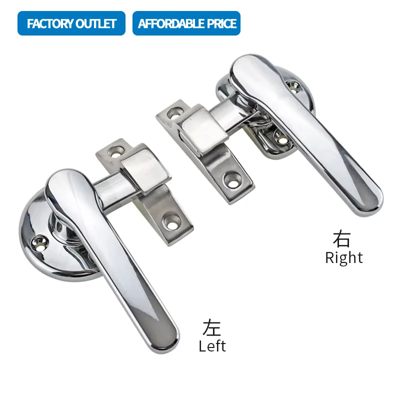

Zinc Alloy And 304 Stainless Steel Rotary Seal Door Handle Automatic Equipment Steamer Commercial Kitchen Door Lock