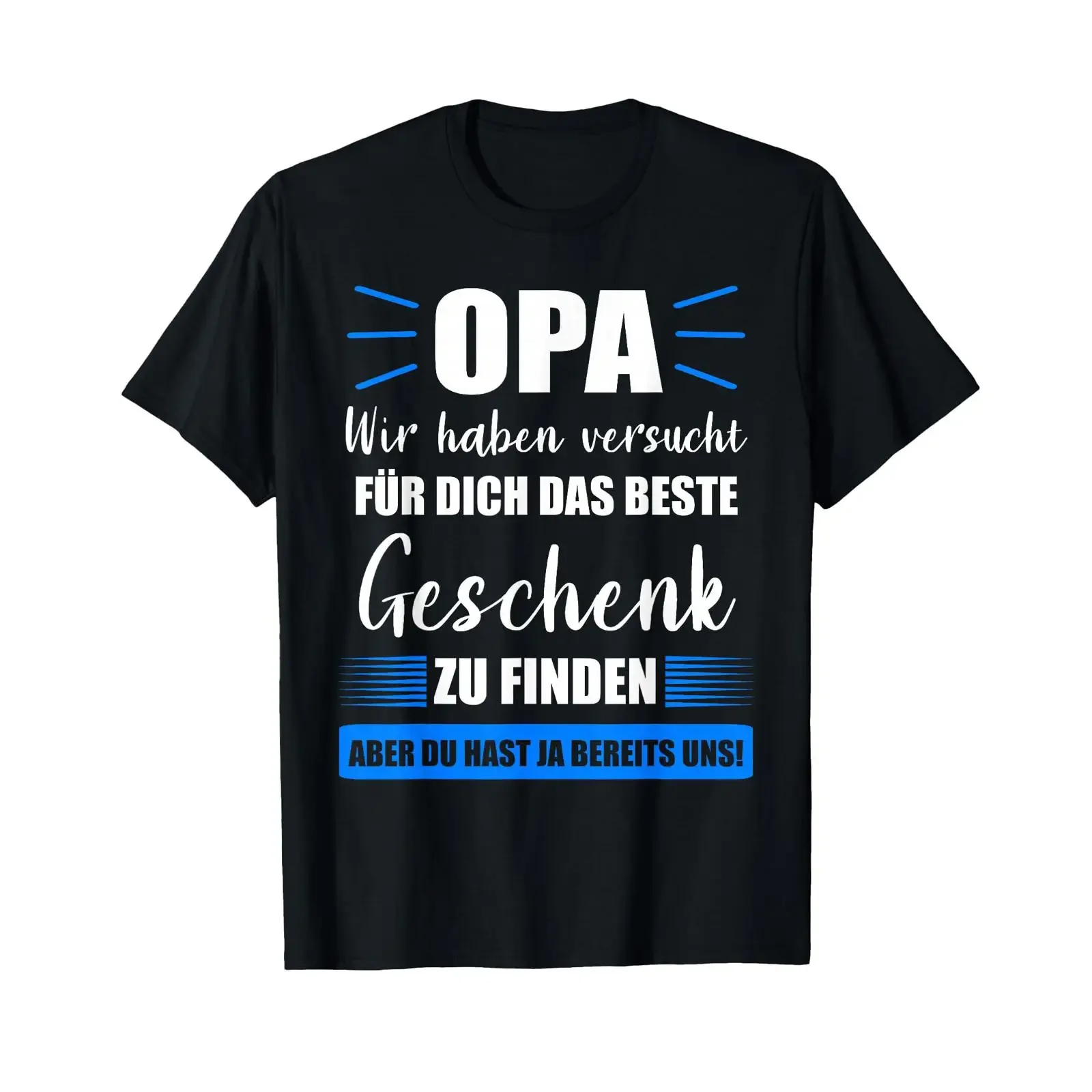 Men's Grandpa Funny Grandad Grandson Family T Shirt vintage Washed designer clothes streetwear Versatile Breathable Casual