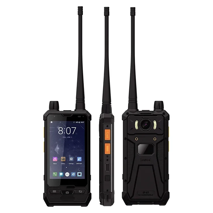 UNIWA P2 Plus IP67 Rugged Mobile Zello 4W DMR UHF Repeater Walkie Talkie Smartphone