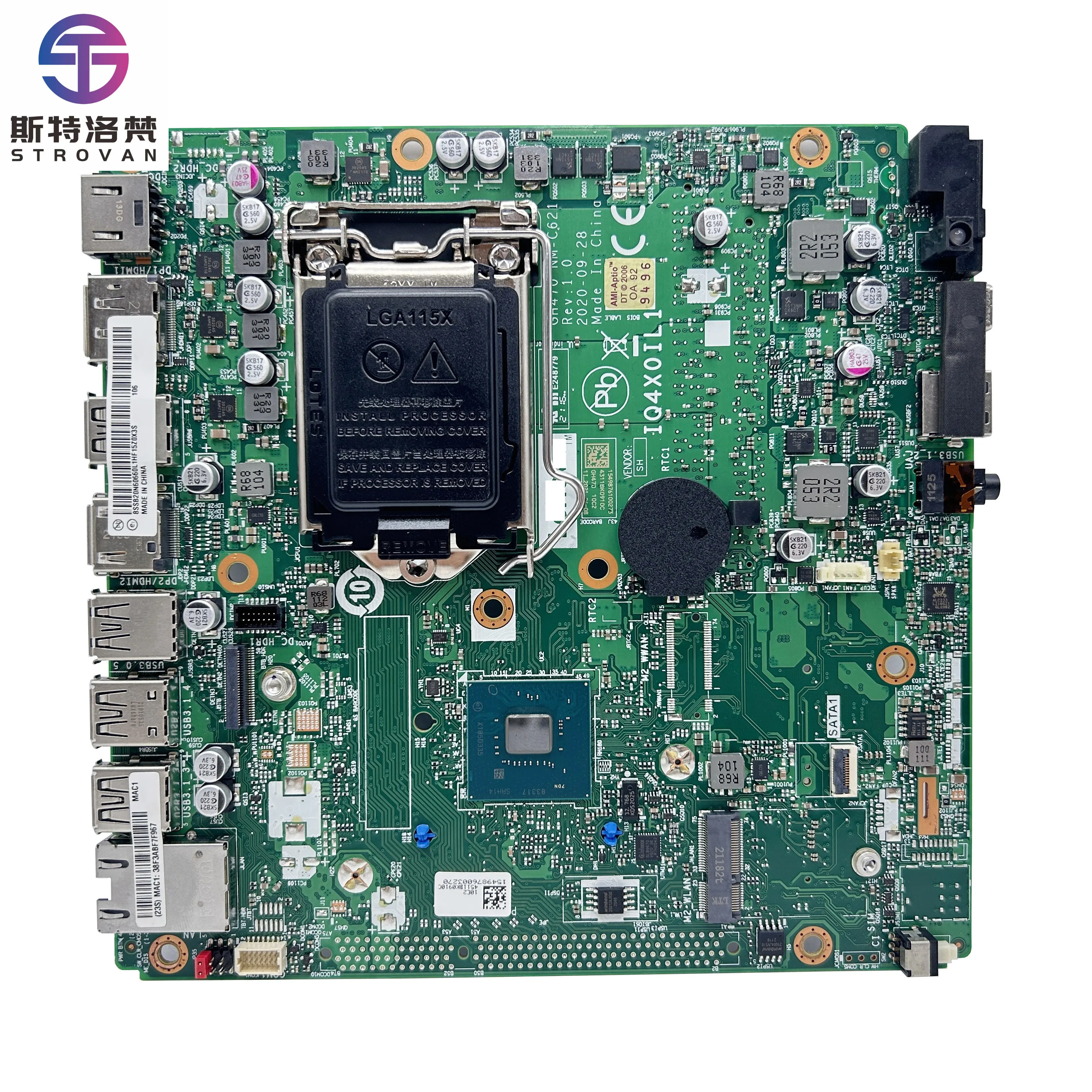 

Original for Lenovo ThinkCentre M70a M70q Desktop Motherboard H470 35W IQ4X0IL1 NM-C621 FRU 5B20U54379 ed Fast Ship