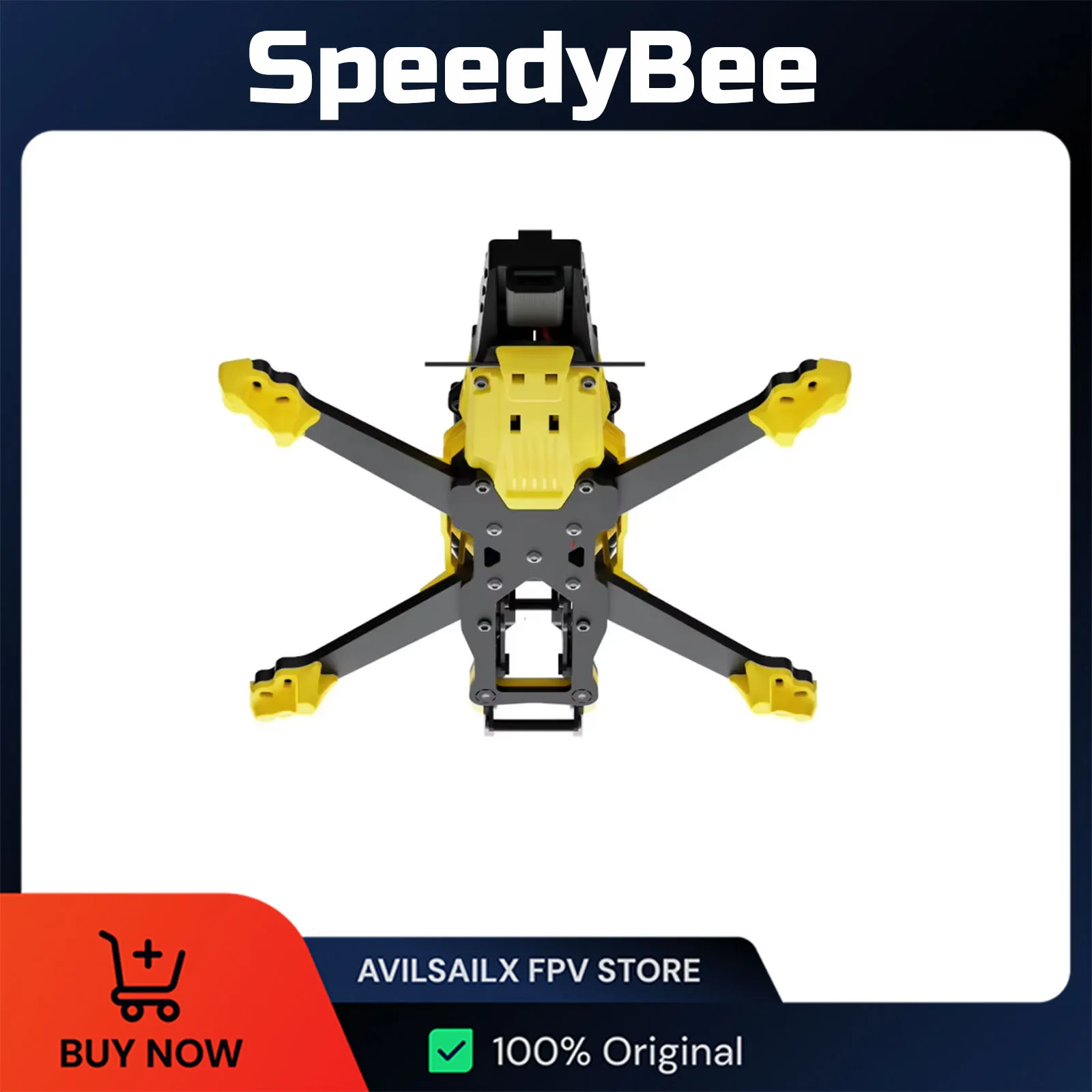 Master 3X FPV Frame 3-3.6 Inch SpeedyBee Modular Lightweight for High Performance FPV Racing Drones