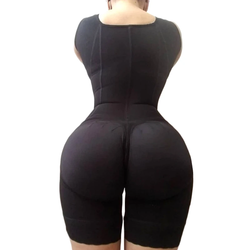 Women\'s Corset Thigh Double Compression Abdomen Reducing Girdles Woman Waist Trainer Body Shaper Butt Lifting Bodysuit