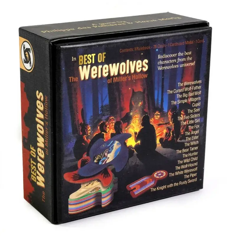 The Werewolf Cards A 24 Table Game With Paper Guidebook Puzzle Leisure Family Friend Party Getting Started Simple Board Deck