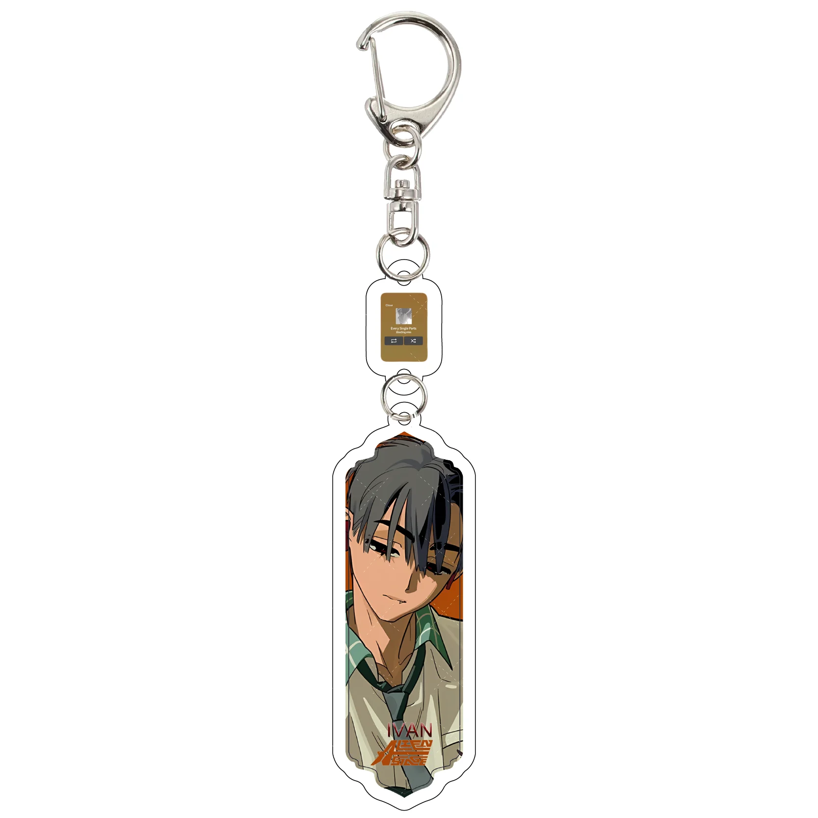 Anime Keychains ALIEN STAGE Pendant Car Key Chain Acrylic Stand MIZI SUA TILL IVAN HYUNA LUKA Fans Gifts cosplay Accessories