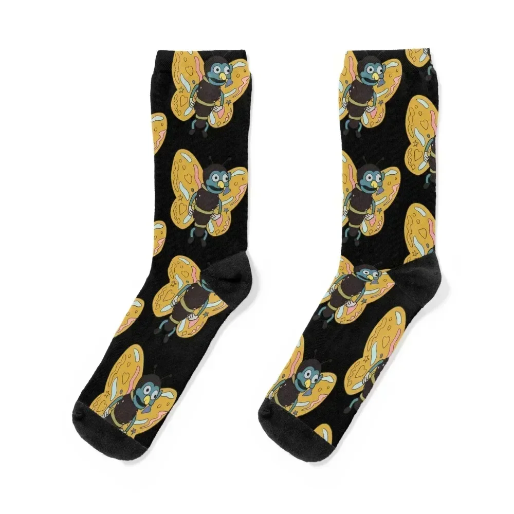 

DON'T HUG ME I'M SCARED Socks Climbing anti-slip designer Novelties Women's Socks Men's