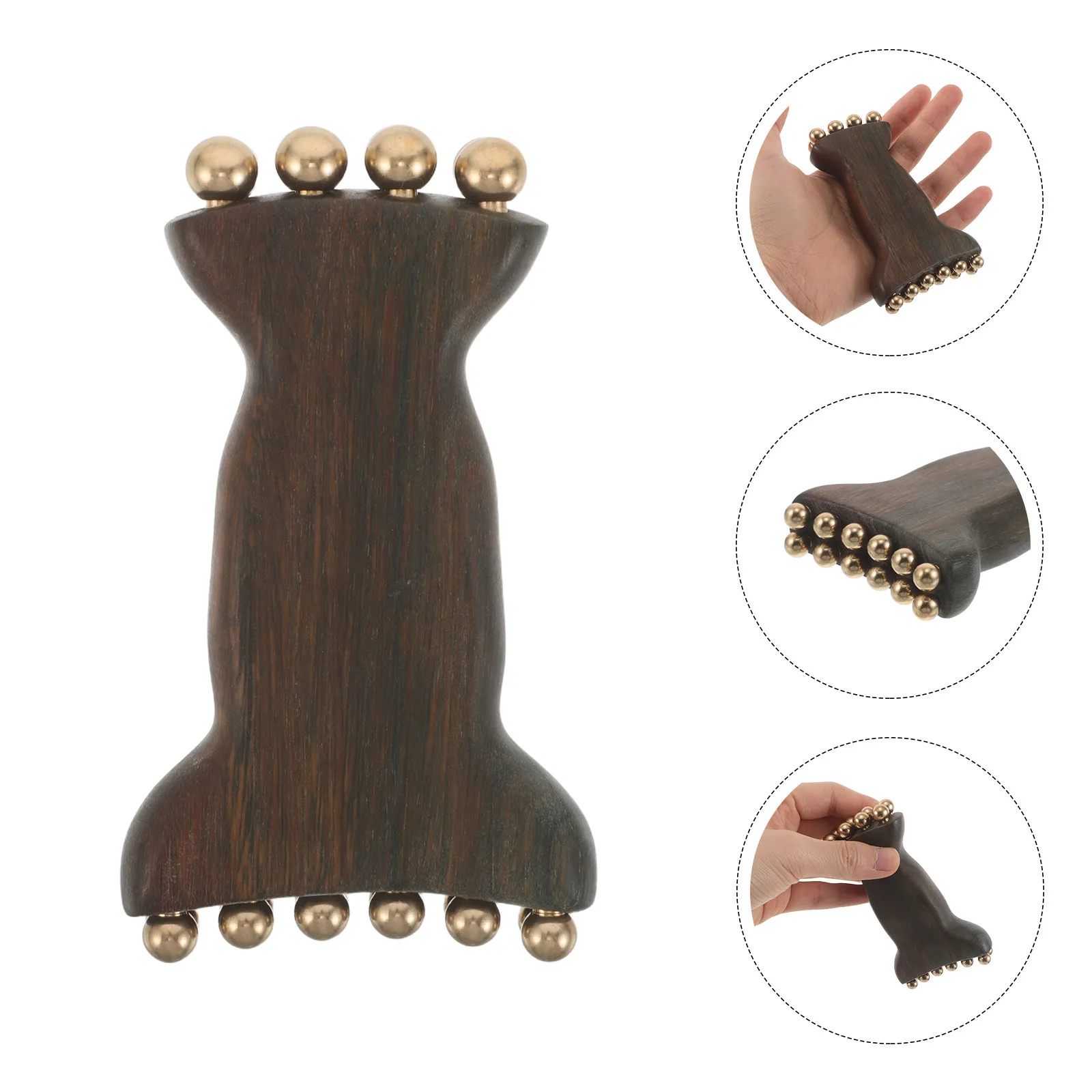 Wood Facial Massage Tool Manual Natural Face Massage Sculpting Stick Acupoint Massager Muscle Relaxation Skin Care