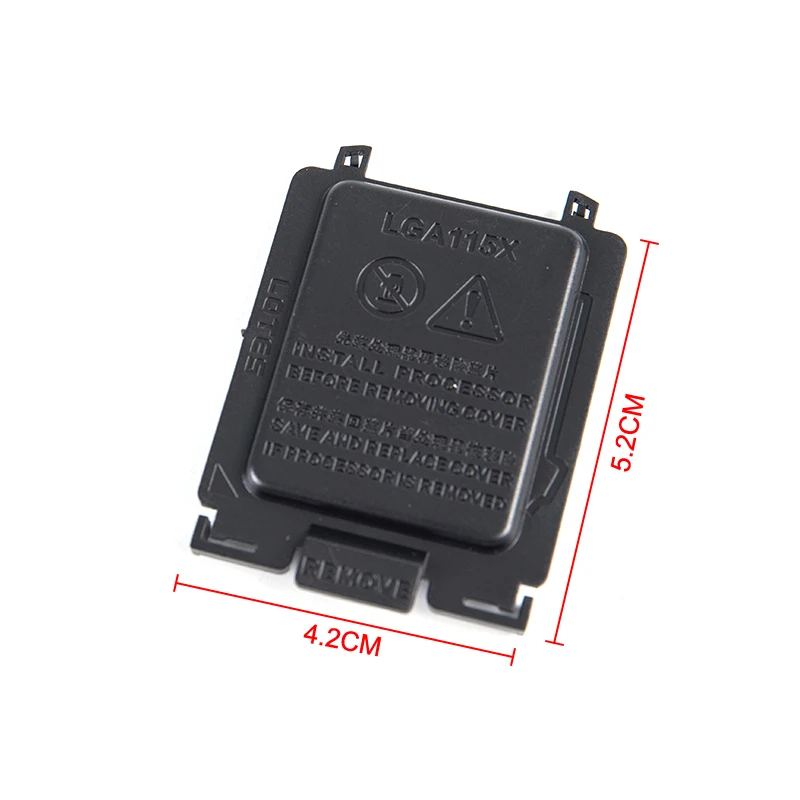 5pc Motherboard CPU Socket Protection Shell Cover Pin Cover for LGA115X CPU with High-Quality Material, Durable & Practica...