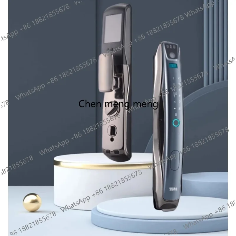 

Aluminum Alloy Fingerprint Password Smart Electronic Lock Online Data Storage Home Entrance Anti-theft