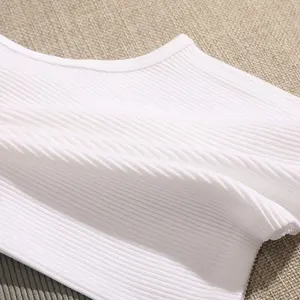 Women's yoga vest Gymnasium Black White Harvest Harvest Without Sewing Streetwear Rib Mesh Mesh Training Women's Regatta No Pillows 8 Main White Vest Sales - №1