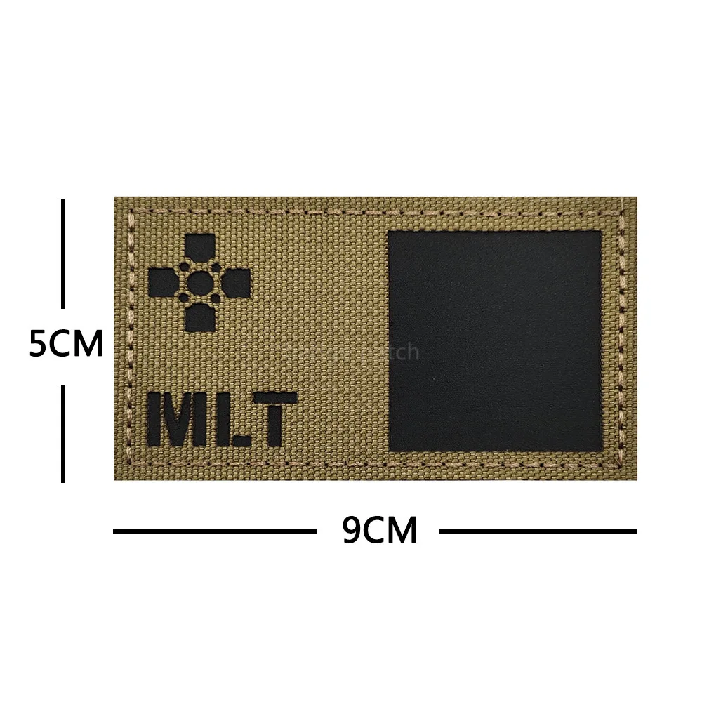 علم الأشعة تحت الحمراء العاكسة ، معنويات تكتيكية ، قماش مطرز ، رقعة حقيبة ظهر ، شخصية ، إبداعية ، مالطية ، الأكثر مبيعًا #6