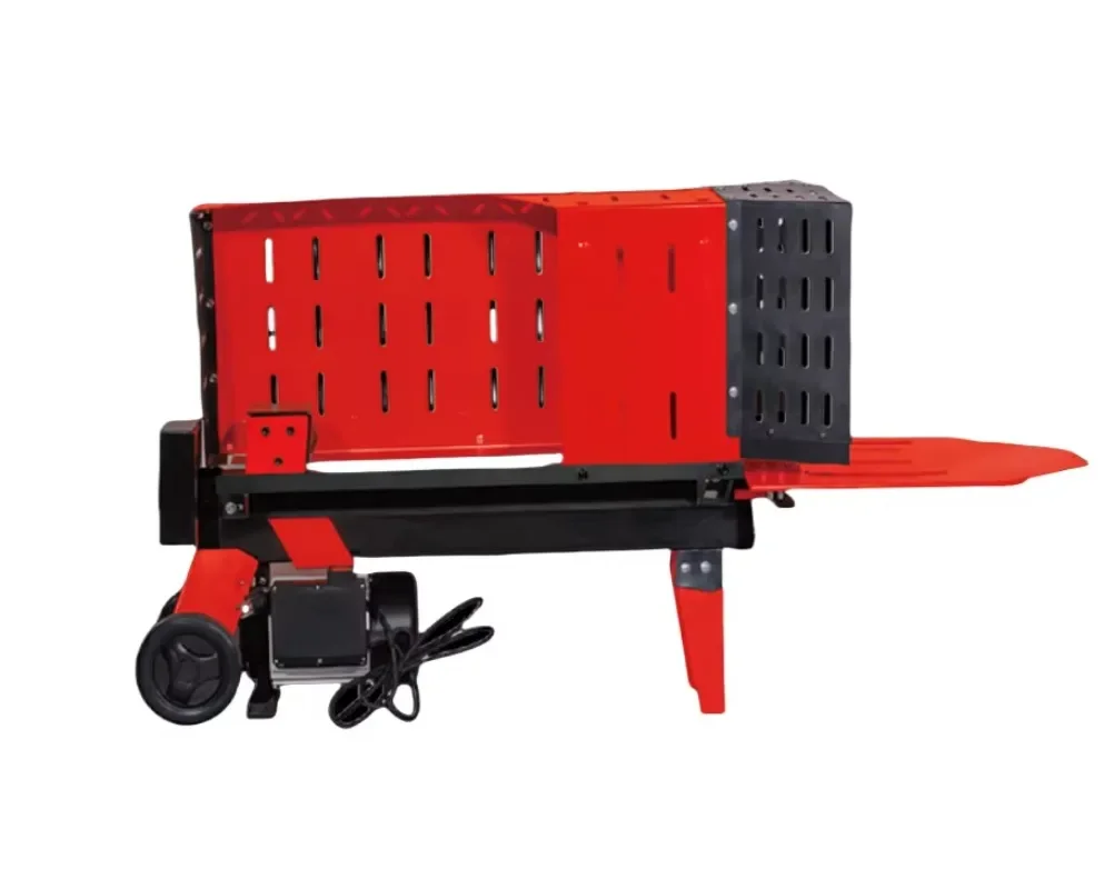 【Factory Price】Small Electric Hydraulic Wood Log Splitter 1500W 4T Force For Vehicle Equipment On Sale