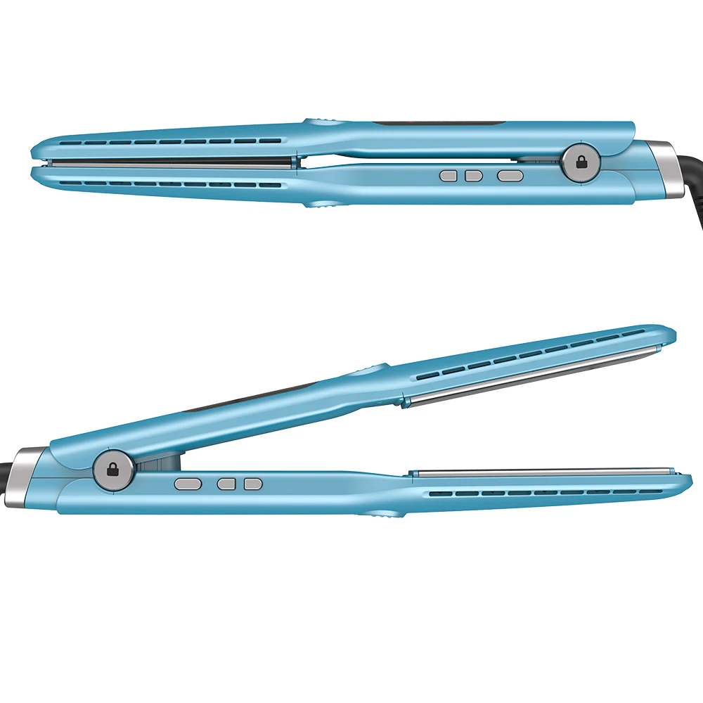 

SMET Plancha De Cabello Infrared Hair 480FTitanium Flat Iron Custom Private Label Portable Hair Straightener