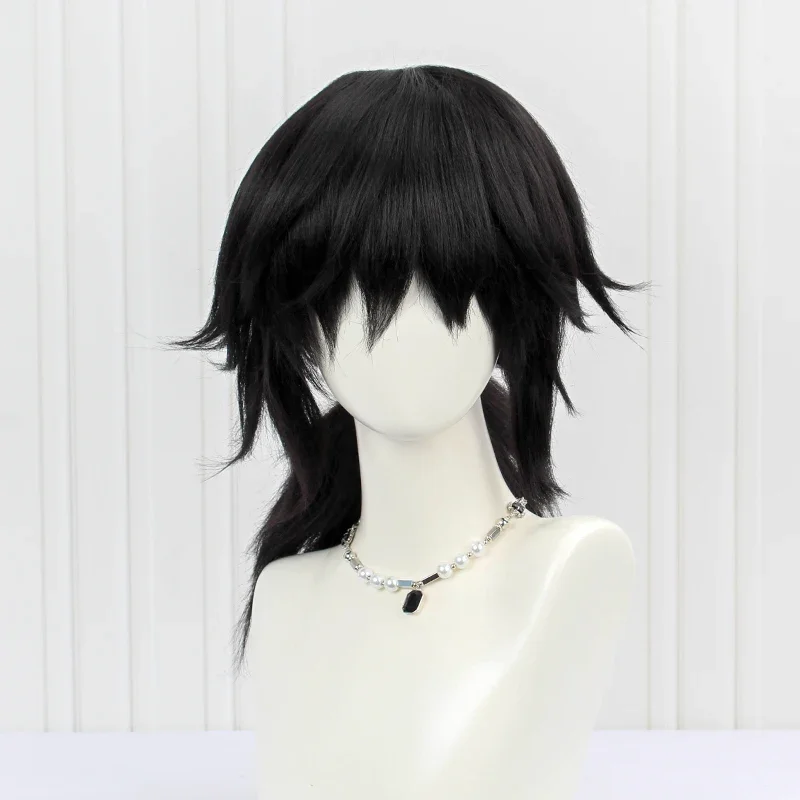 

Hair Demon Slayer Tomioka Giyuu Kamado Nezuko Wigs Kimetsu no Yaiba Cosplay Wigs Golden Short Hair Kochou Shinobu