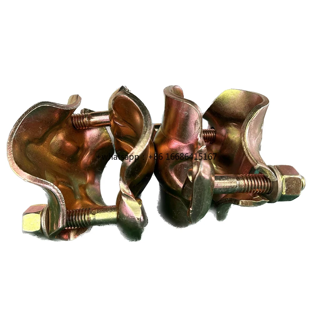 Wholesale Connectors Standard Forged 90 Degree Scaffolding Swivel Coupler Galvanized Scaffolding Coupler Weight