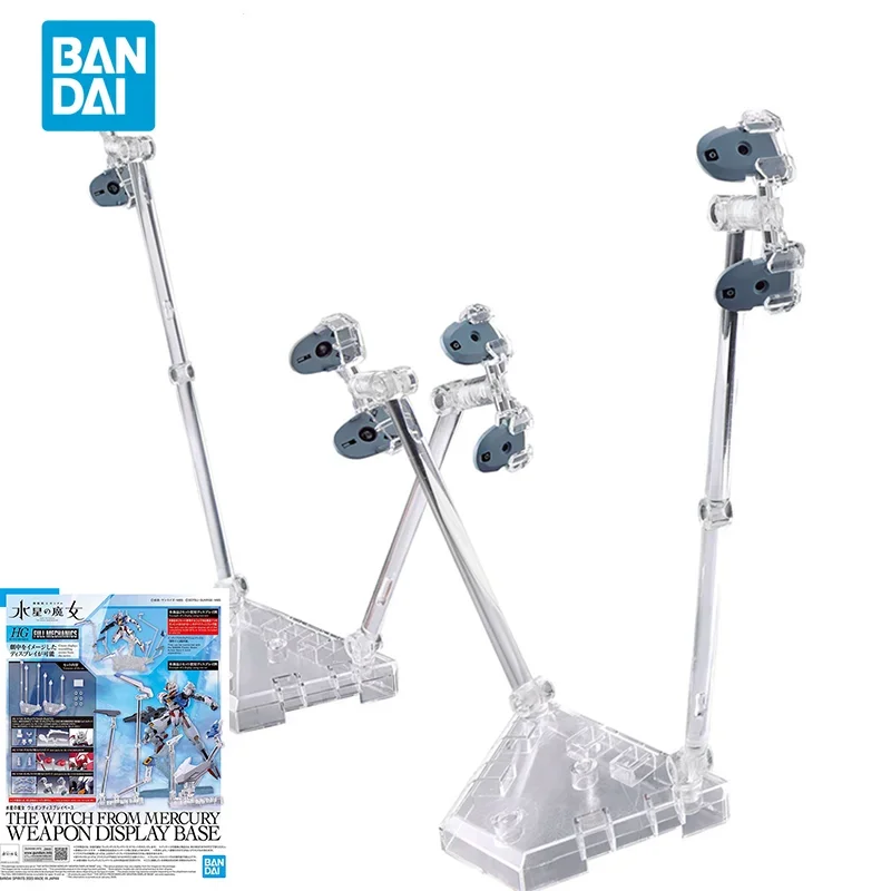 

Bandai оригинальная фигурка GUNDAM аниме HG THE WITCH от MERCURY DISPLAY BASEAction, игрушки, Коллекционная модель, подарки для детей