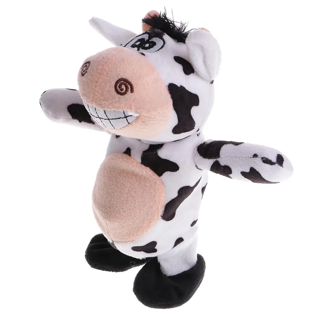 Enregistreur sonore en peluche Little Cow Butter pour l'apprentissage des discours des tout-petits