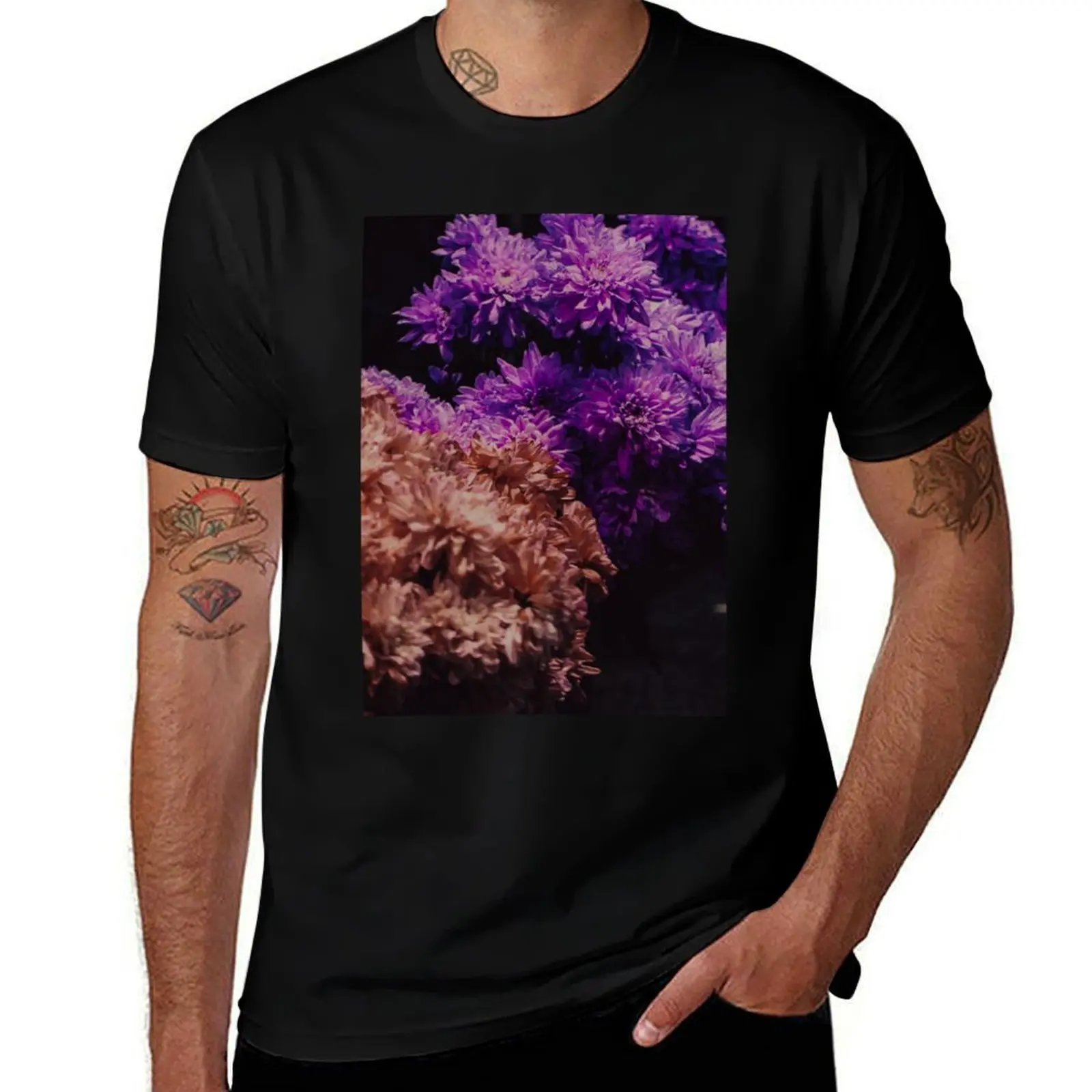 

Flowers T-Shirt basketball graphic tees quick-drying customizeds mens vintage t shirts