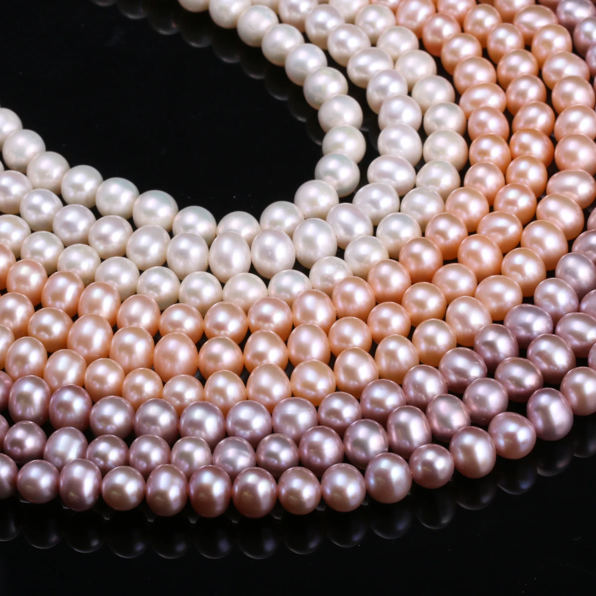 

AAA Natural Freshwater Pearl Potato-Shaped Pearl 7-8mm For Jewelry Making DIY Necklace Earrings Bracelet Accessory