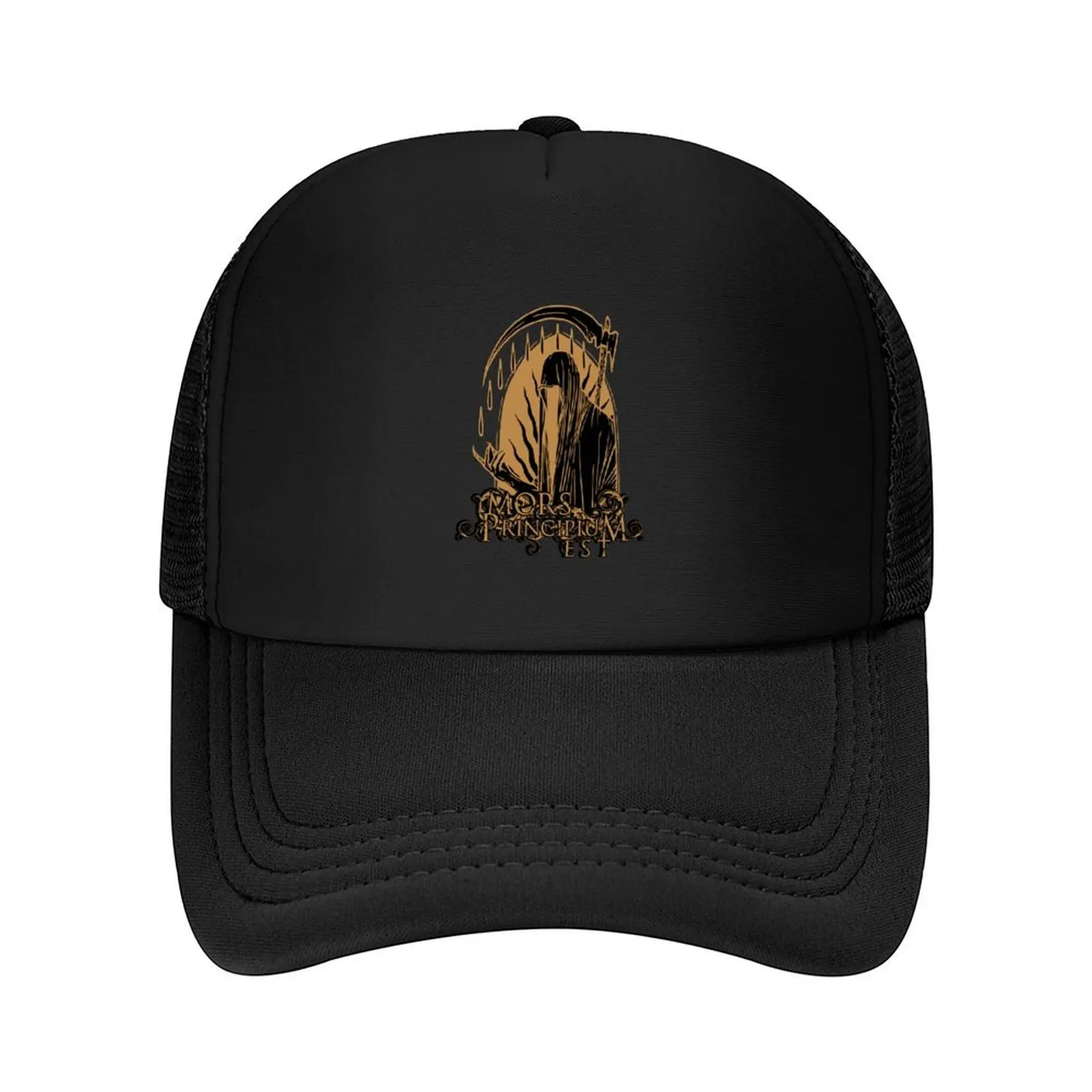 

Mors Principium Est Death Baseball Cap luxury woman cap tea Hat hats on offer Golf Hat Women's Beach Outlet 2025 Men's