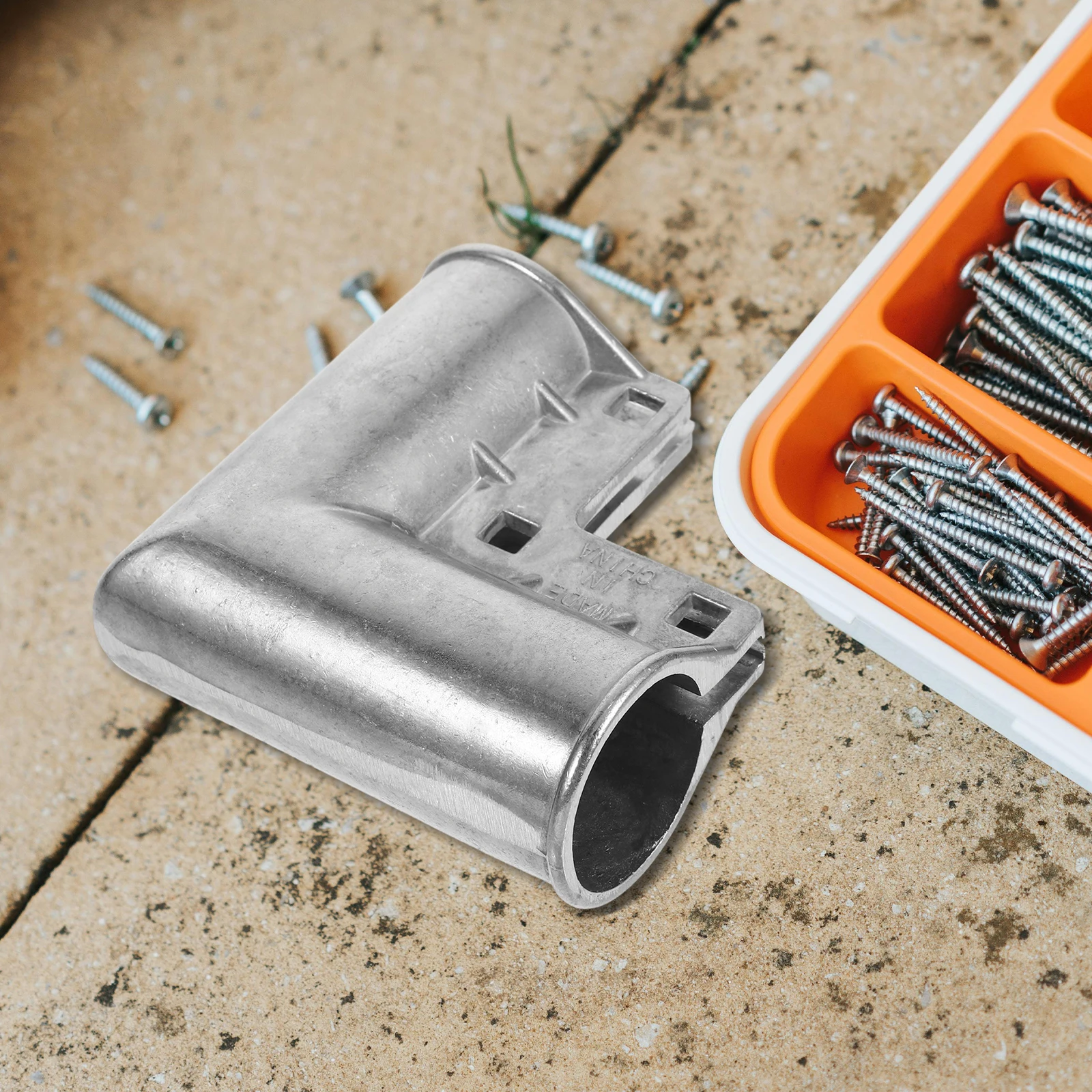 

Aluminum Elbow Chain Link Repair Kit Sturdy Connector Durable Gate Hardware For Fence Construction Garden Farm Fence Parts