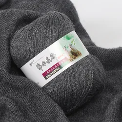 50g High Quality Hand-knitted Cashmere Green Yarn Woven Sweater Cap Scarf Anti-pilling Yarn Medium Thick Baby Cashmere Thread