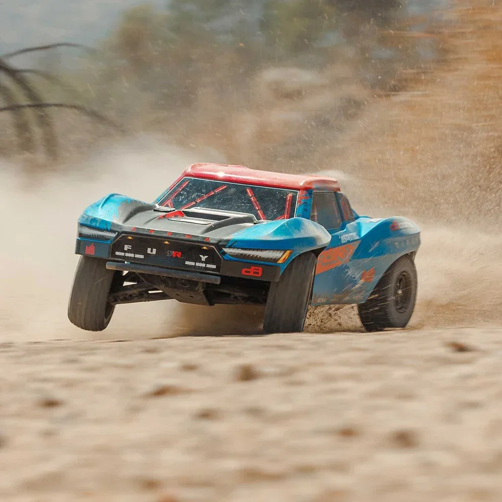 ARRMA FURY 223S BLX بدون فرش 2WD ARA3521 1/10 RC نموذج كهربائي شاحنة دورة قصيرة RTR ألعاب أطفال للبالغين #3