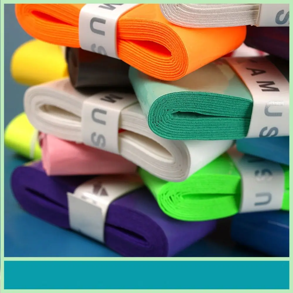 

PU Grip Tape 10 Colors Anti-slip Anti-slip Band Shock Absorption Thicken For Badminton Baseball Bats Tennis Racket