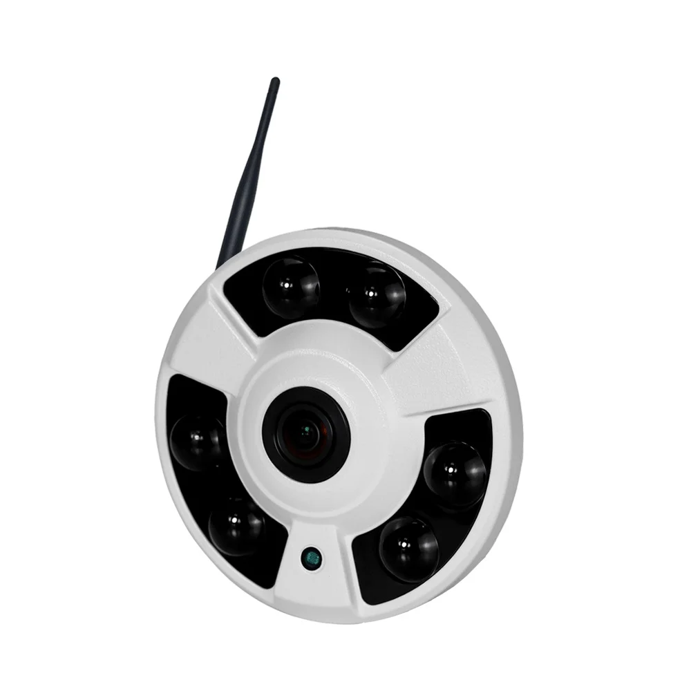 RU.Sonyimx415-Objectif Fisheye de 1.7mm, 4K 8MP HD, Dispositif de Sécurité Sans Fil, Wifi 5MP, Détection Humanoïde, Version Nocturne IR