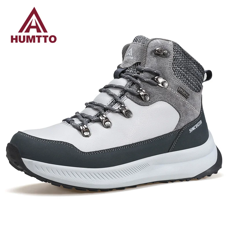 HUMTTO Winter Trekking Woman Shoes Waterproof Sports Climbing Hiking Boots for Women New Luxury Designer Outdoor Womens Sneakers