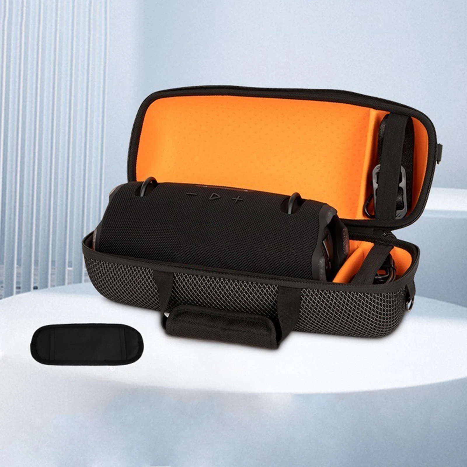 

EVA Hard Shell with Shoulder & Hand Strap EVA Protective Cover Case with Zipper Closure for JBL XTREME5 Wireless BT Speaker