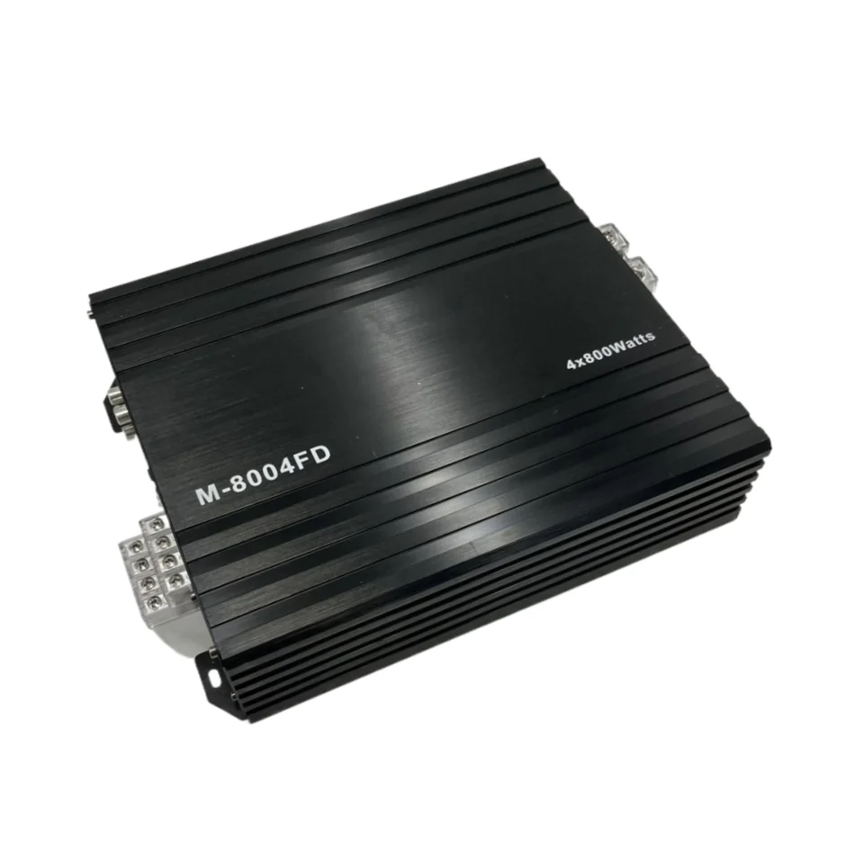 New Car Power Amplifier 800x4ch Class D Full Frequency Amplificador Universal Car Stereo Equalizers 20 - 20000 Hz